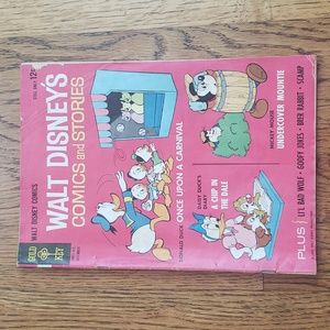 Vintage 60s Walt Disney's Comics And Stories No. 24 Gold Key Comics Comic Book